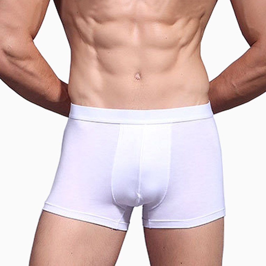 Pack of 4 Mens Super Soft And Comfortable Fiber Trunks Underwear
