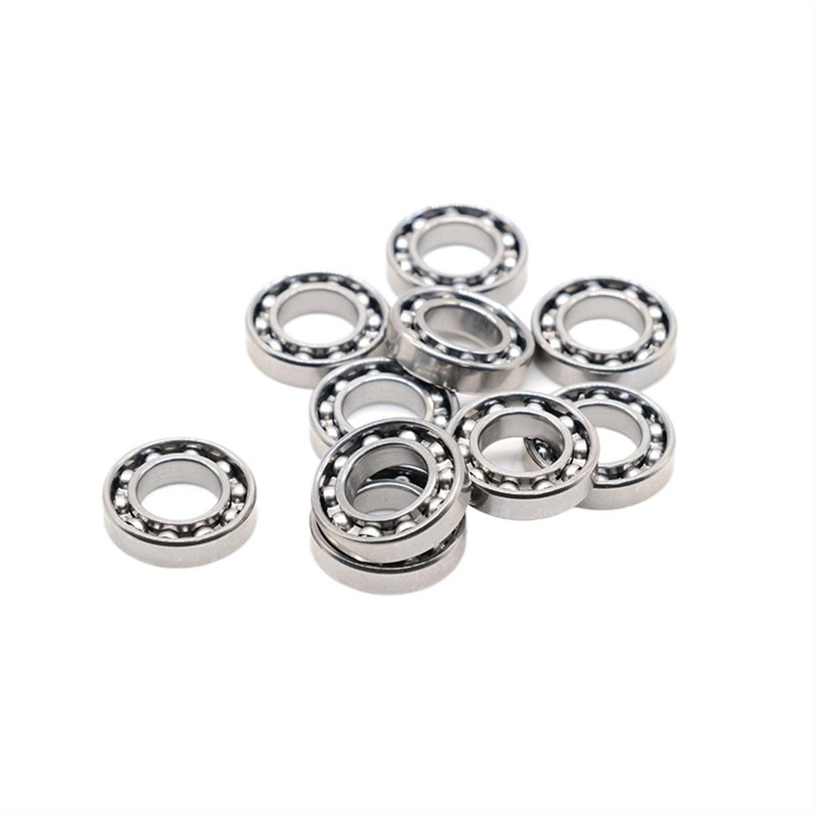 Cojinetes de bolas de ranura profunda 10 Uds 6202 rodamiento 15 * 35 * 11mm ABEC-7 for motocicletas cigüeñal de motor 6202 rodamientos de bolas abiertos sin grasa