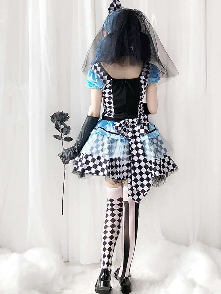 ハロウィン暗Aliceロリータメイド吸血鬼仮装コスプレコスチューム　L302＃ ハロウィン暗Aliceロリータメイド吸血鬼仮装コスプレ