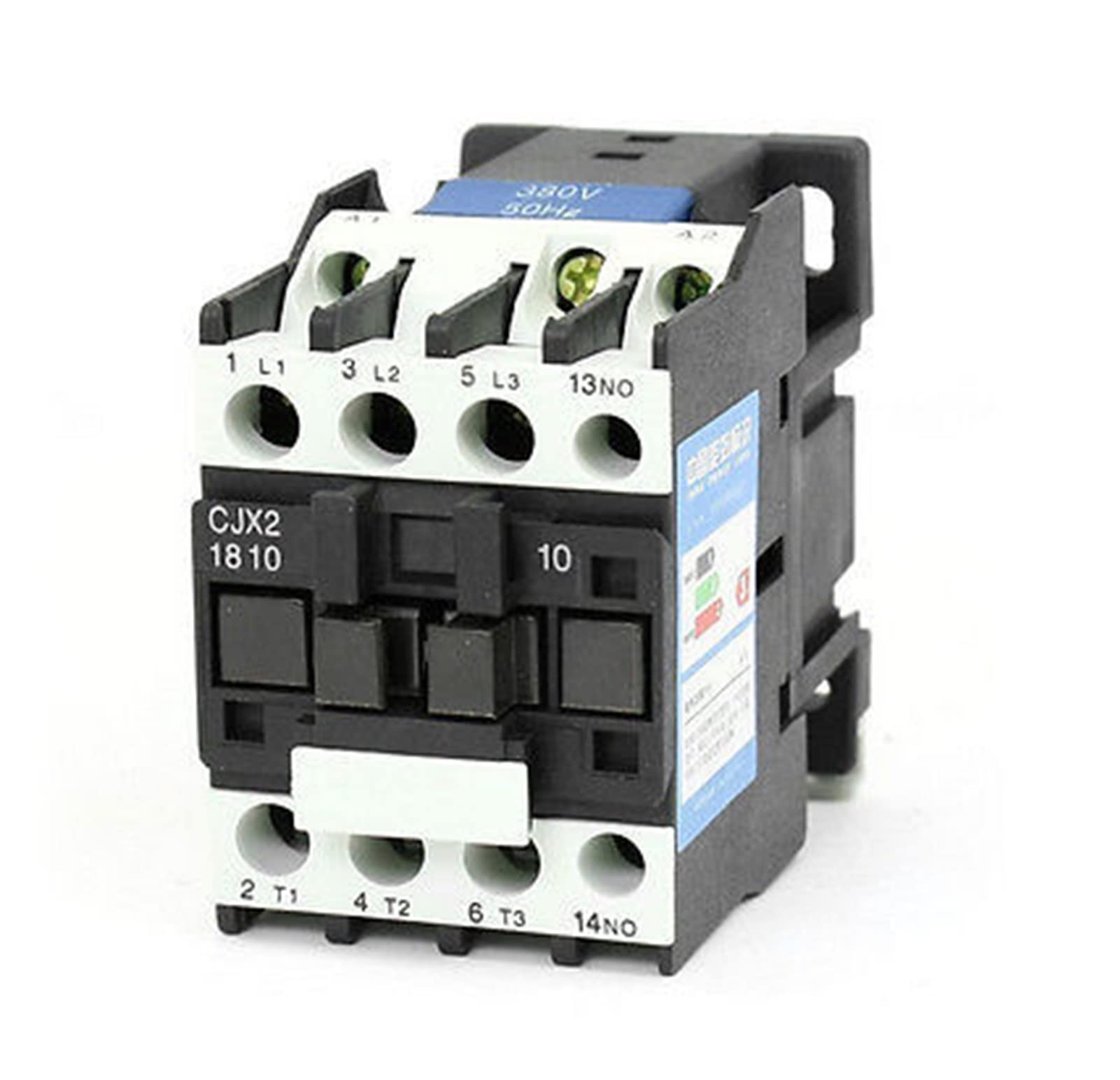 YFHGULBTK Contactor CJX2-1810 AC. 220V 50Hz coil 18A 3-phase 3-pin 1No.Industrial Electrics