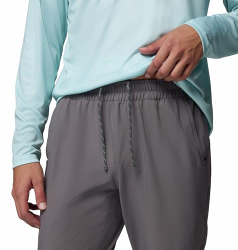 Image of Columbia Men Polyester Omni-Shade Polo Terminal Roamer Stretch Hiking & Trekking Pant