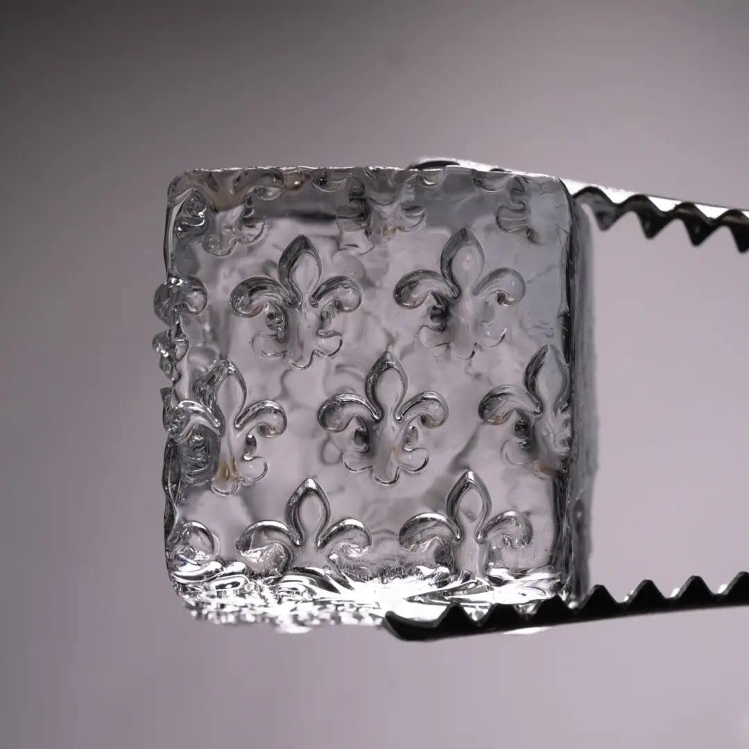 Moule à Glaçons Design Laiton - Édition Black - 7 Motifs - Avec Boîte En Bois