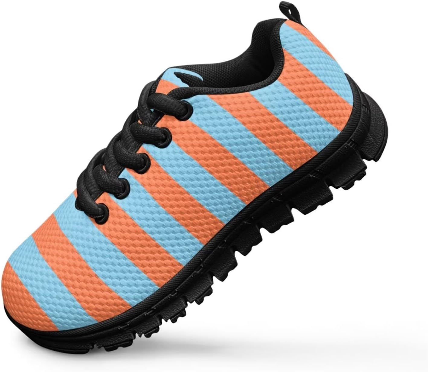 Funnydude Cute Print Boys Tennis Shoes Kid Comfortable Walking Shoes Breathable Mesh Sneakers