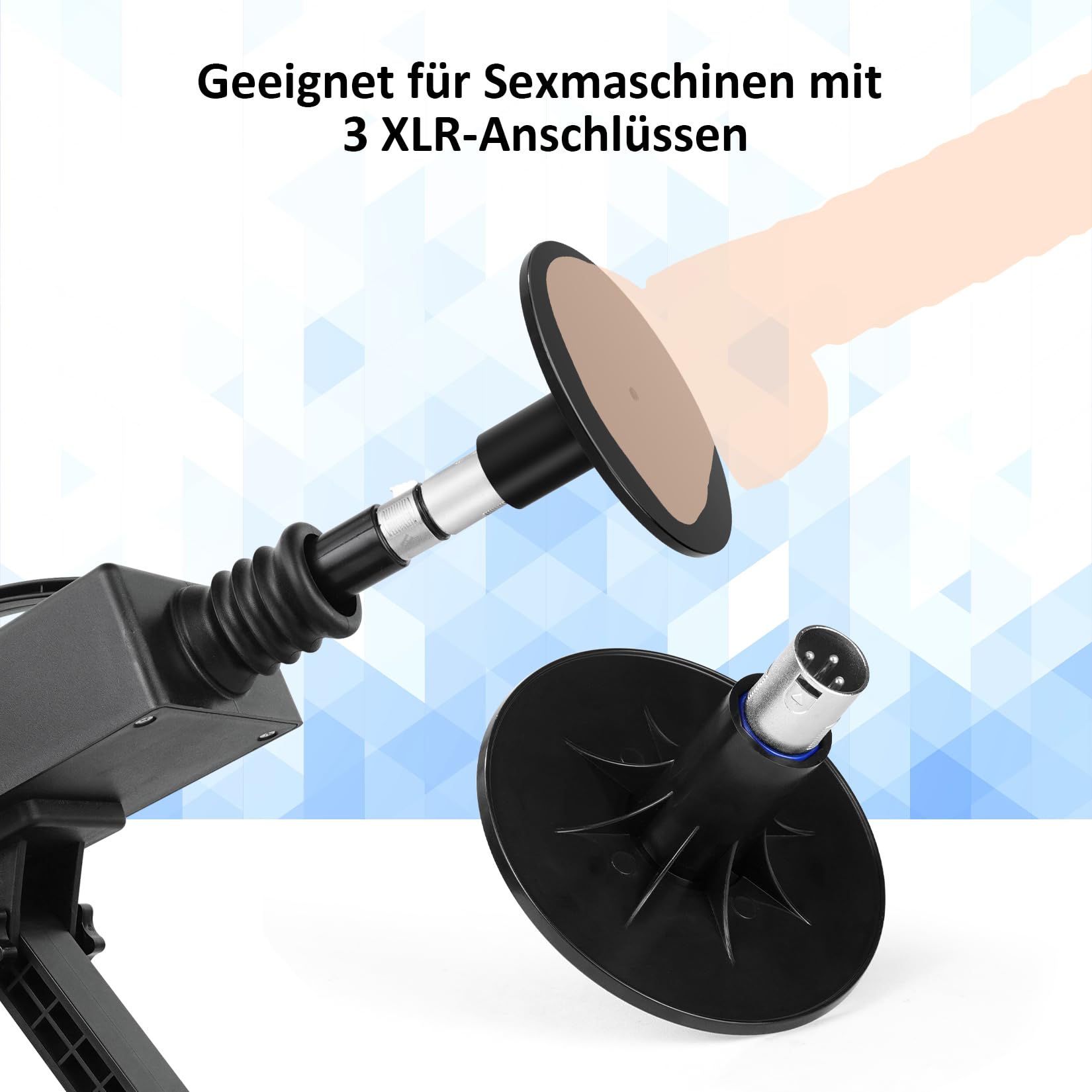 Sexmaschine mit Dildo Fickmaschine für Frauen mit Saugnapfadapter Automatische Sex Maschine Fickle Maschine für Frauen Männer Dildo Maschine Sexspielzeug für Anfänger(groß)