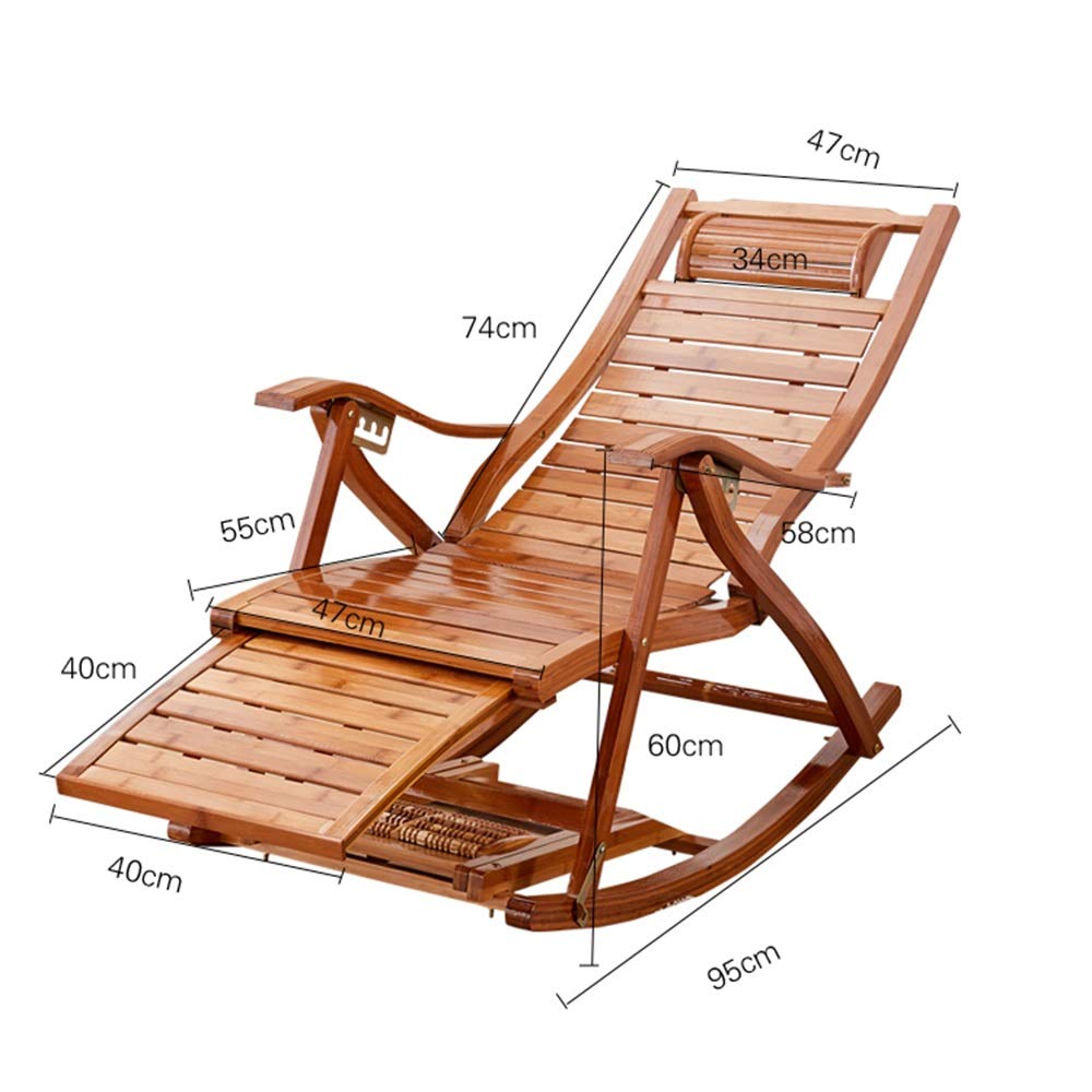 ラウンジチェア Amazon｜ZR- 折りたたみ ラウンジチェア 調整可能 クッション付き竹