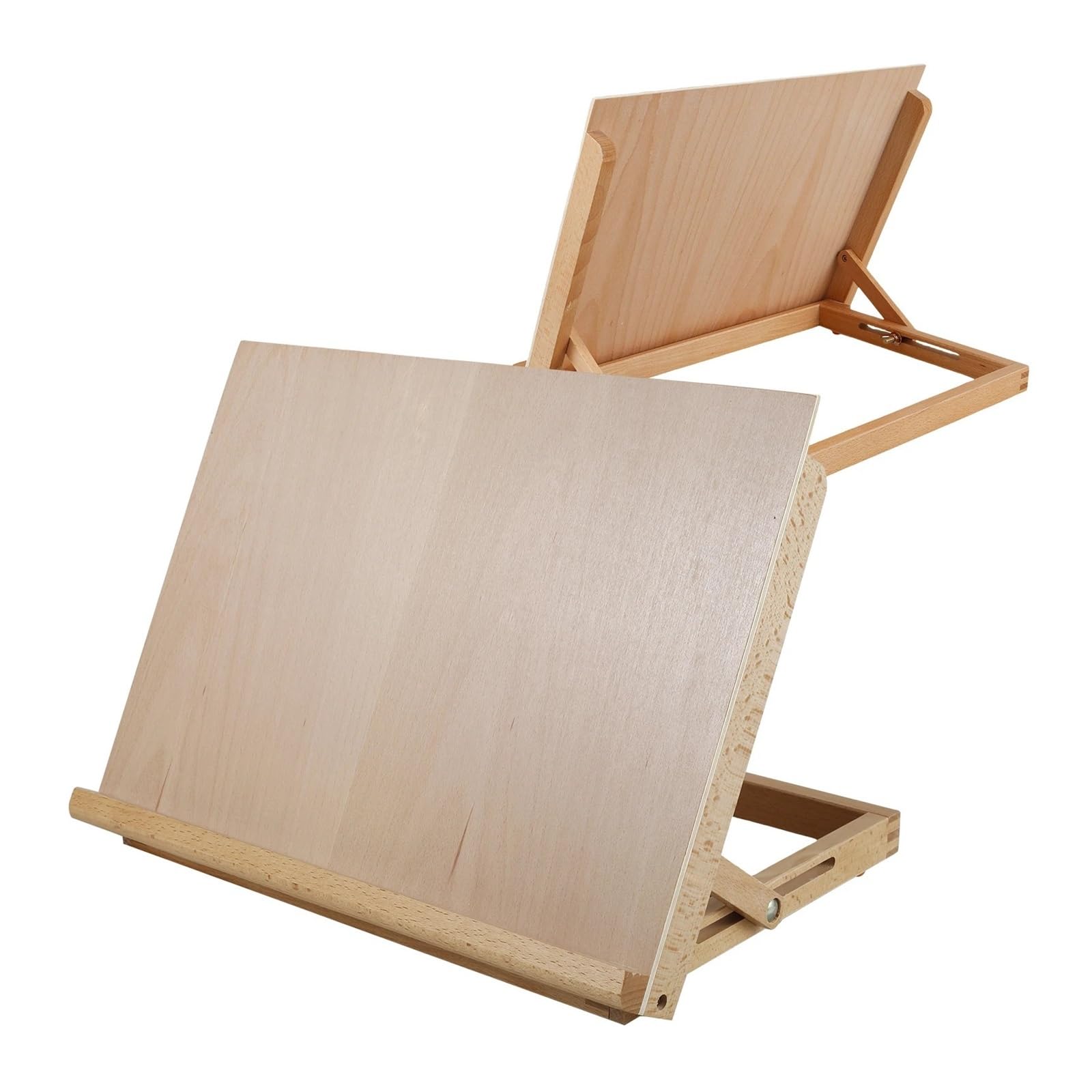 Cavalletto da tavolo pieghevole, leggero, portatile, for disegno in legno, tavola pittura for schizzi regolabile