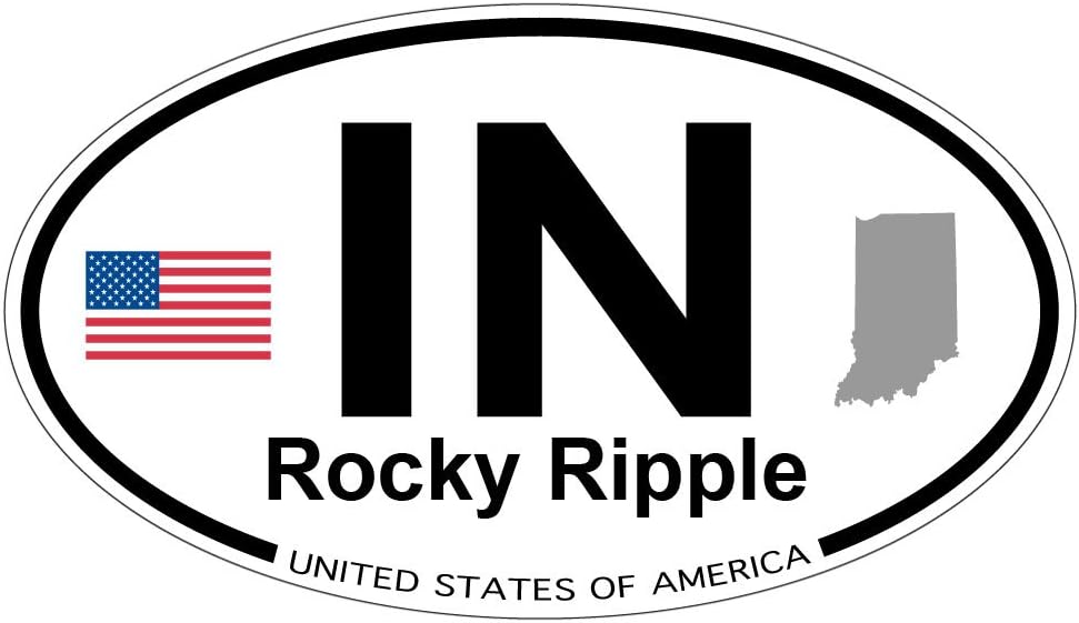 US Decal, Inc. Rocky Ripple, Indiana Oval Home & Kitchen