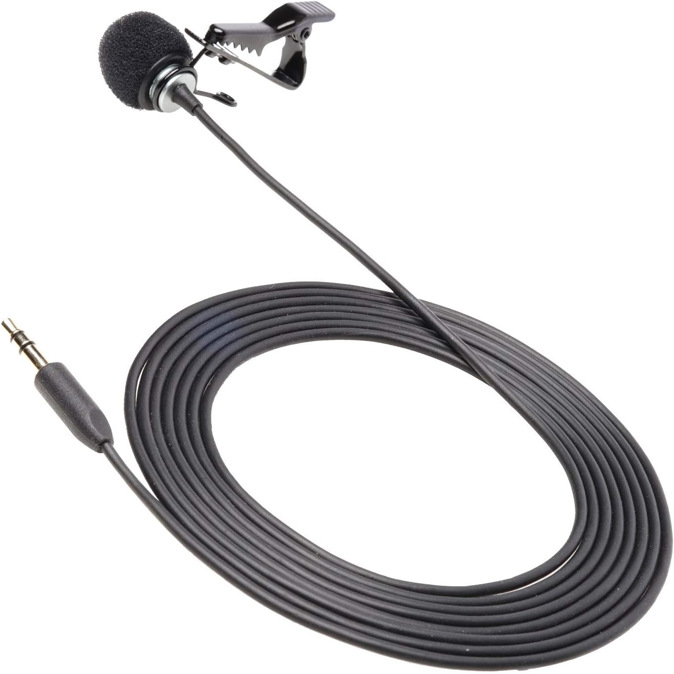 Movo WMX-LAV Lavalier Microphone for The WMX-1, WMX-7, WMX-20 and Edge Wireless Systems - Lav Mic with 75" 3.5 TRS Cable - Perfect Lapel Mic for Interviews, Live Events, Vlogs, Video and Film