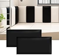 Vista 11 de Acolchado de Pared 3D Anticolisión para Niños, Paneles de Pared Tapizados Autoadhesivos, Cabecero Queen, Calcomanías Decorativas de Protección