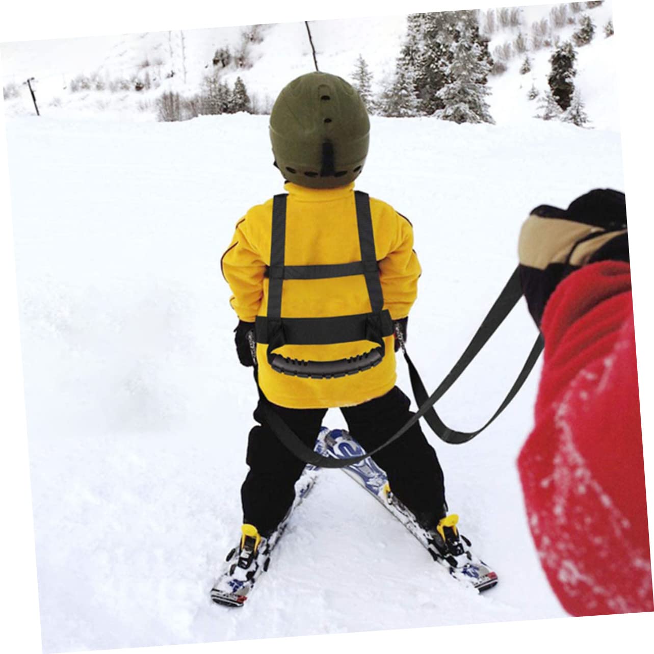 Toddmomy Child Ski Harness Skiing Balance Keeping Belt Skating Safety Strap Boys and Girls Skiing Strap Learning Belt
