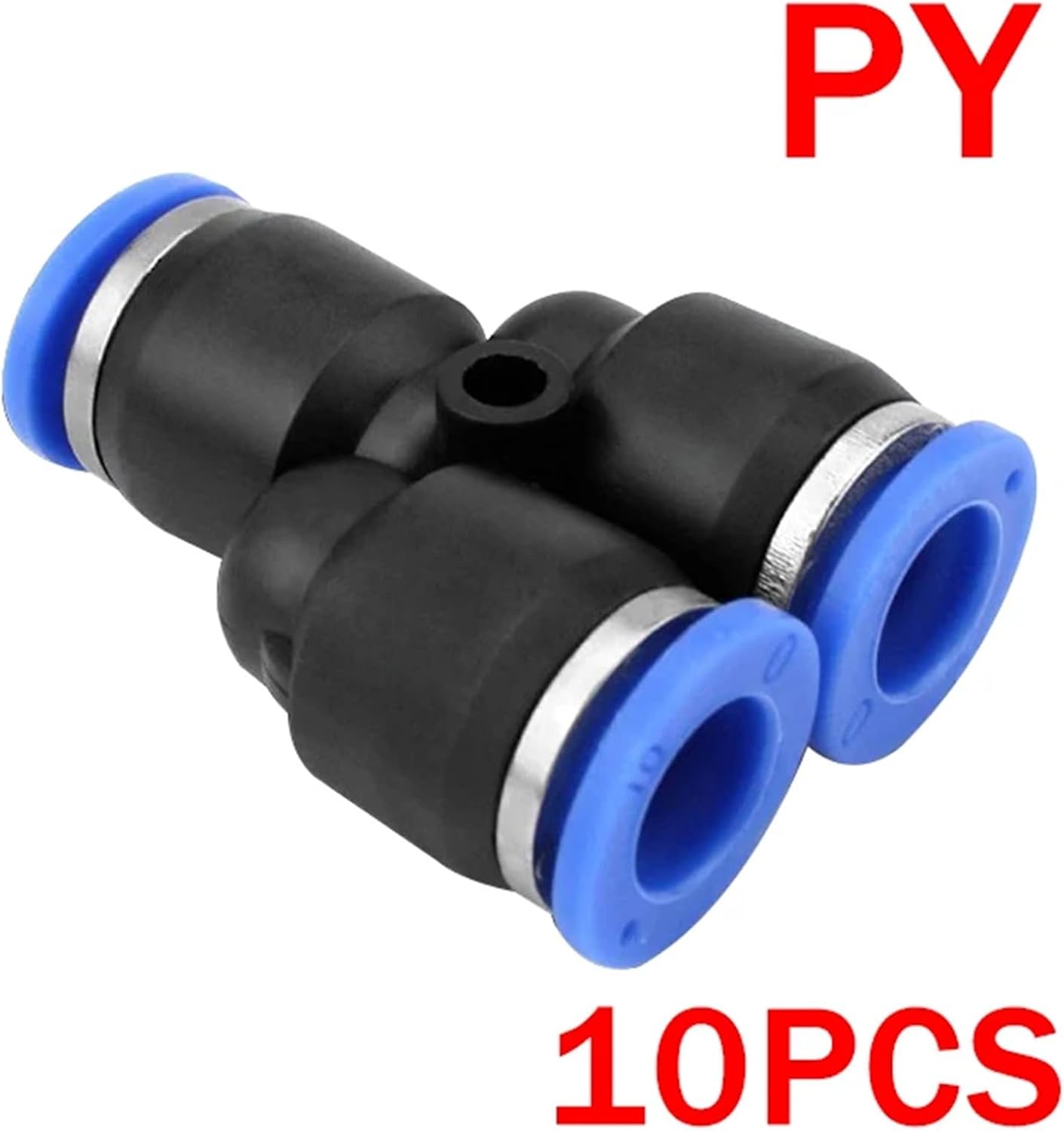 Pneumatic Fittings Quick Connector Air Tube Connectors Plastic PU PY 4mm-12mm Air Hose Fitting 10Pcs(PY(10PCS),4mm)
