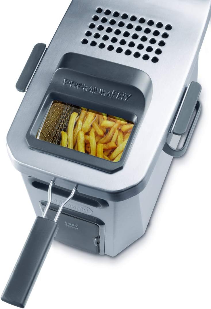 DELONGHI F 44532 CZ FREIDORA 5 L SENCILLO Negro, Acero INOXIDABLE INDEPENDIENTE 3200 W DELONGHI F 44532 CZ FREIDORA 5 L SENCILLO Negro, Acero INOXIDABLE INDEPENDIENTE 3200 W