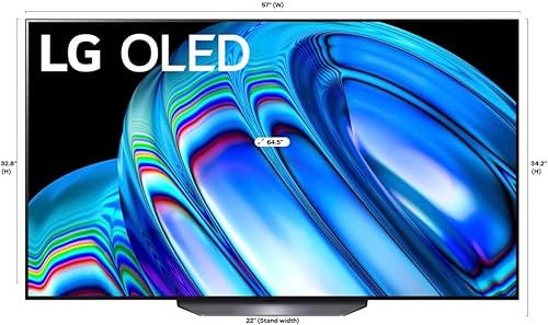 Miniatura 2 de LG Smart TV de clase OLED B2 de 55 pulgadas con Alexa incorporado, frecuencia de actualización de 120 Hz, 4K alimentado por AI, Dolby Vision IQ y