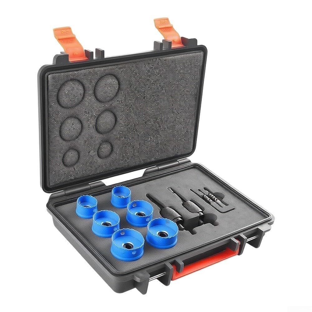 Juego Brocas para sierra 6pcs HSS Metal para madera para acero