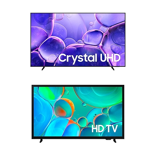 Smart TV 85" Crystal UHD 4K U8100F + Smart TV 32" HD H5000F Smart TV 85" Crystal UHD 4K U8100F + Smart TV 32" HD H5000F