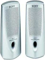 Sony SRSP7 Sistema de Alto-Falante Passivo com Entrada Estéreo Mini Plug