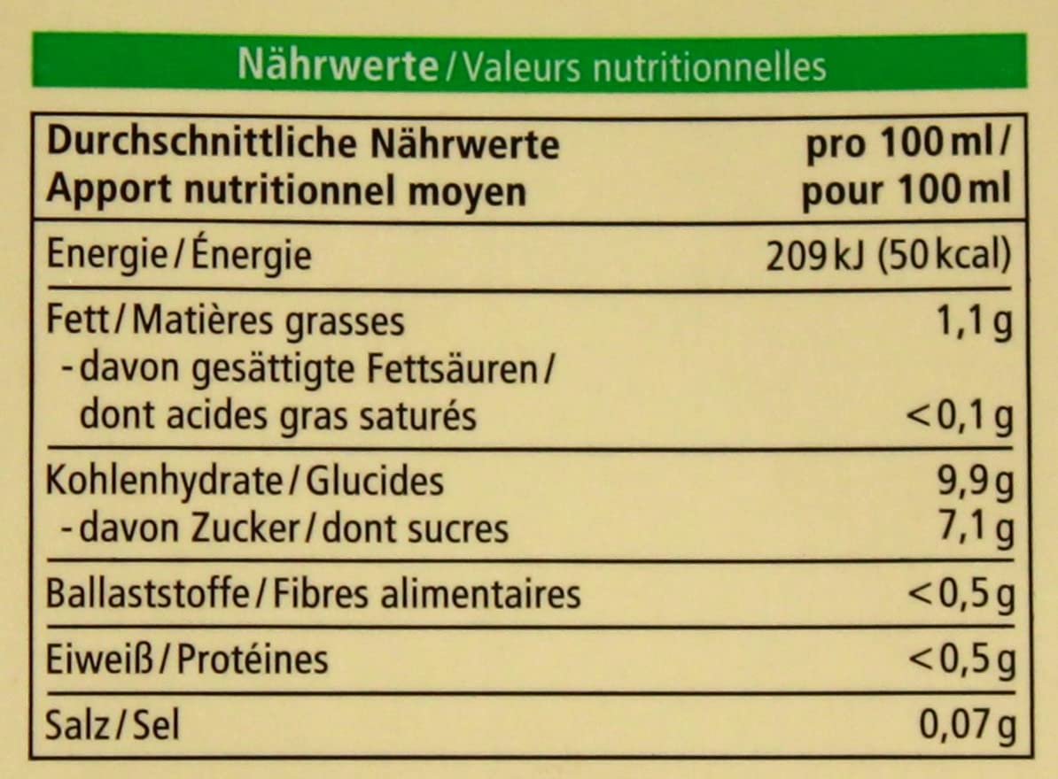 Alnatura Bio Reis Drink ungesüßt vegan, 8er Pack (8 x 1 l)