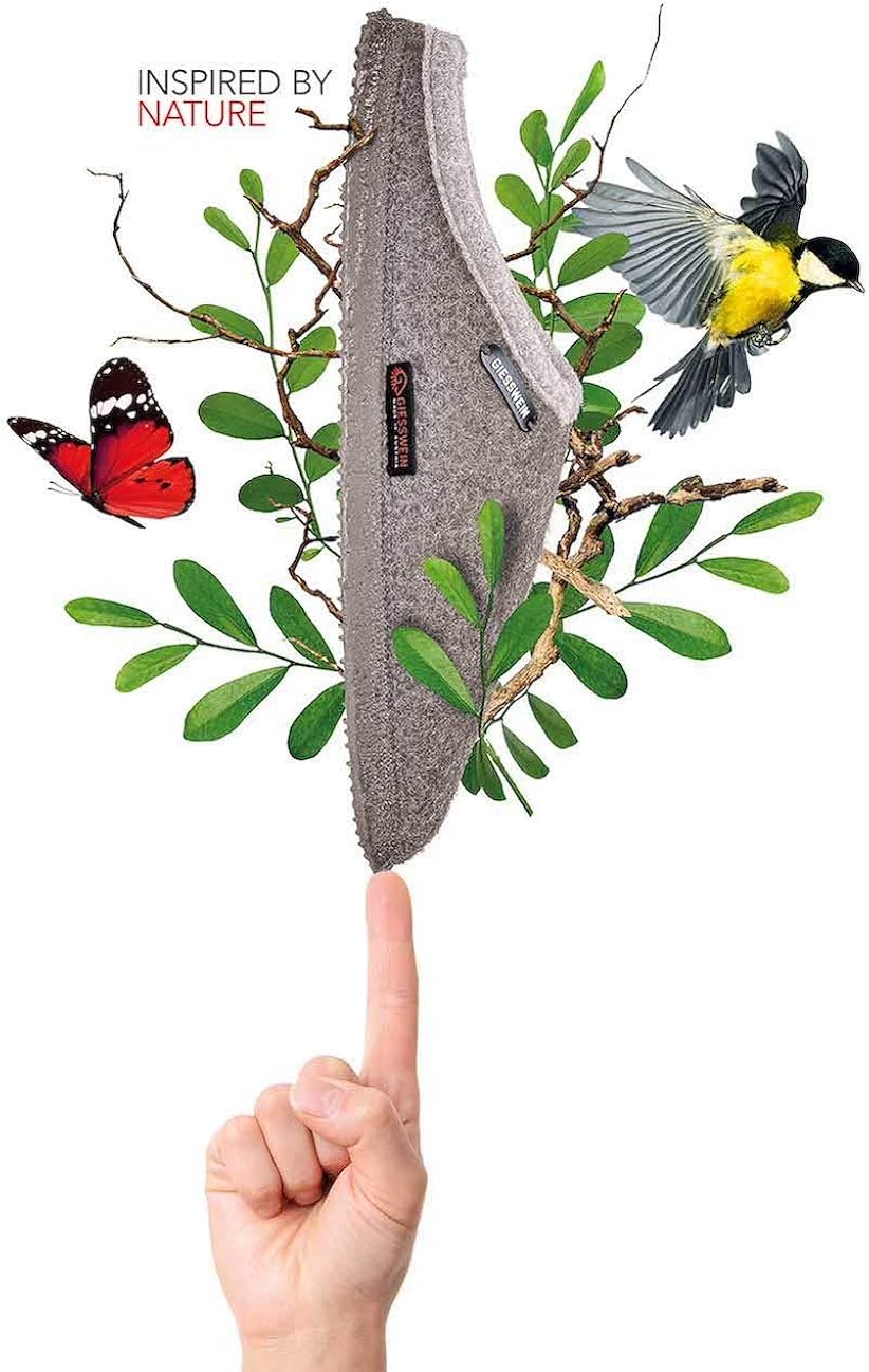 Giesswein Dannheim Unisex Slippers, brown 39 eu Natur 268