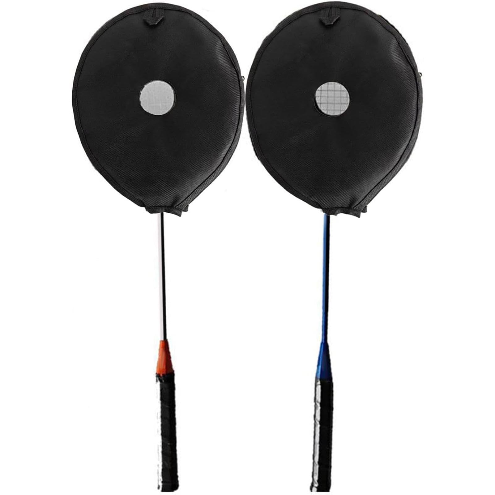 Racket Headgear - Racket Headwear, 11.81 x 9.45 Inch Single Racket Strength Training | Badminton Racket Protective Cover, Racket Head Cover, Effective Training Racket Cover for Improved L