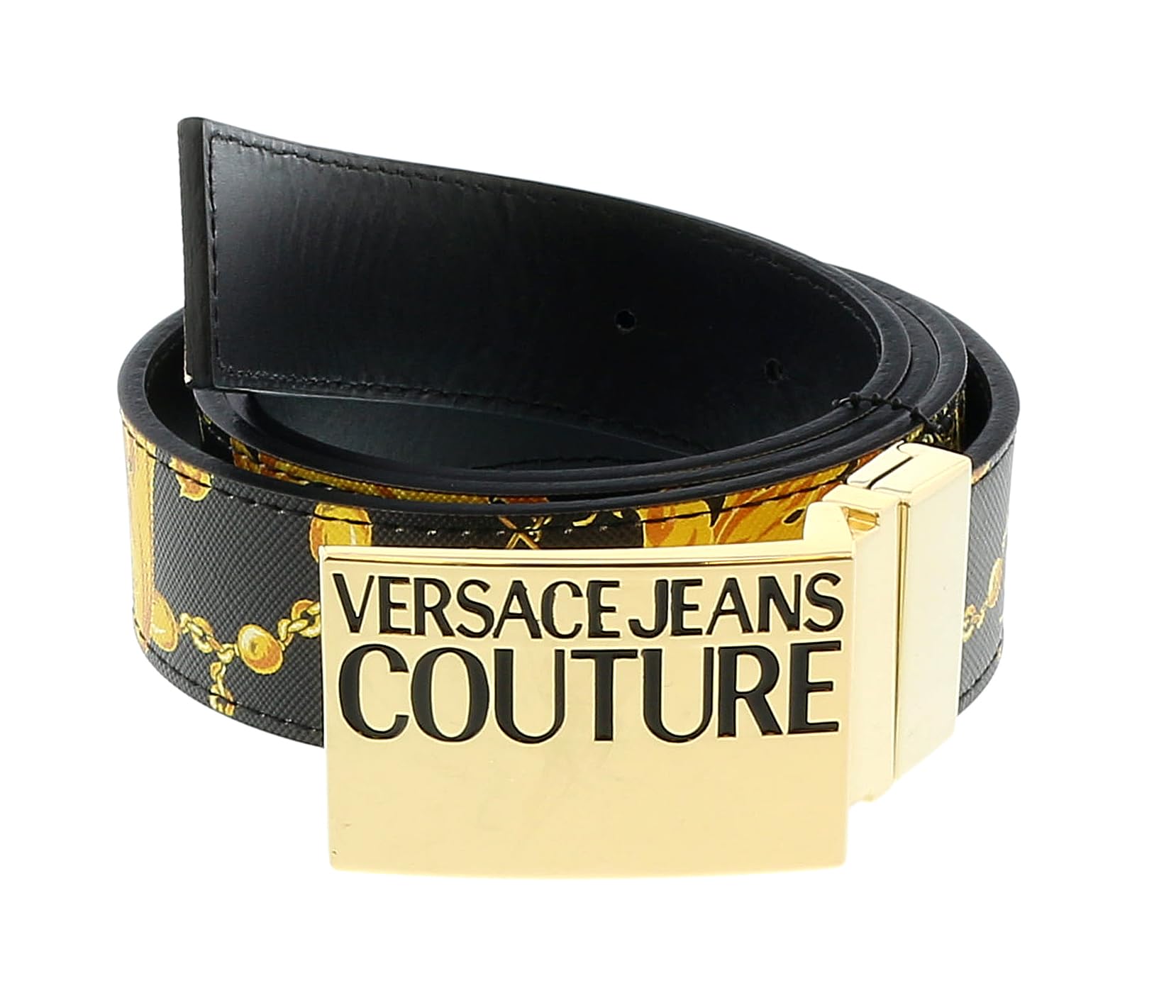 Versace Jeans Couture men Chain couture belt black