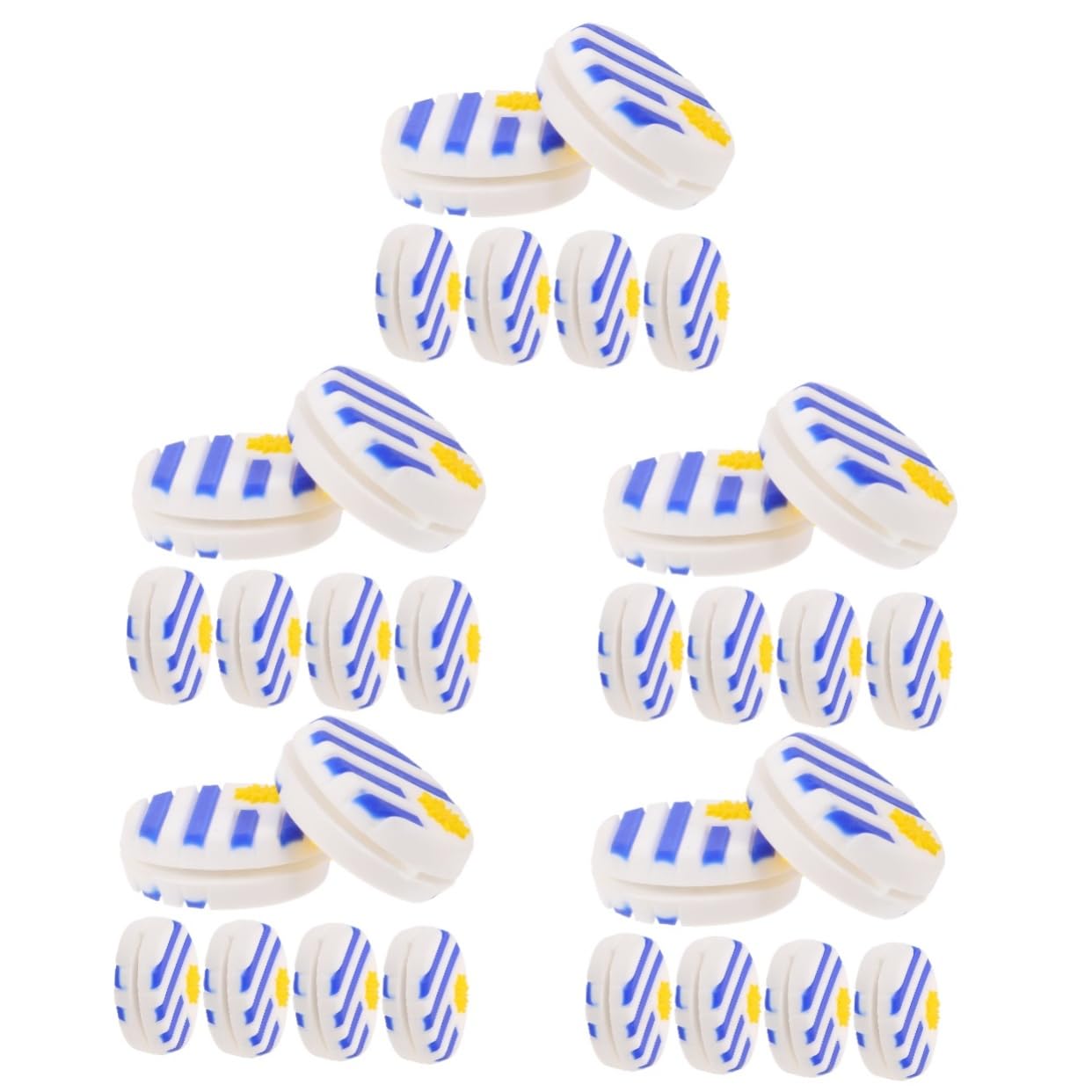 TOYANDONA Ammortizzatore per Racchetta da Tennis Ammortizzatore da Tennis Assorbitori Racconcette da Tennis Ammortizzatore della Racchetta Gel di Silice