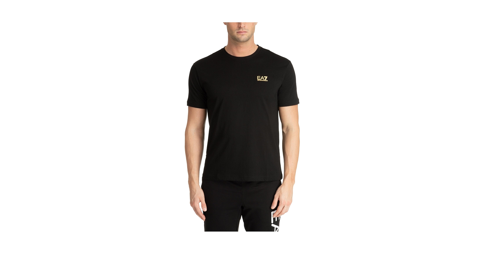 Emporio Armani EA7 Men t-Shirt Black L : Amazon.ca: Clothing