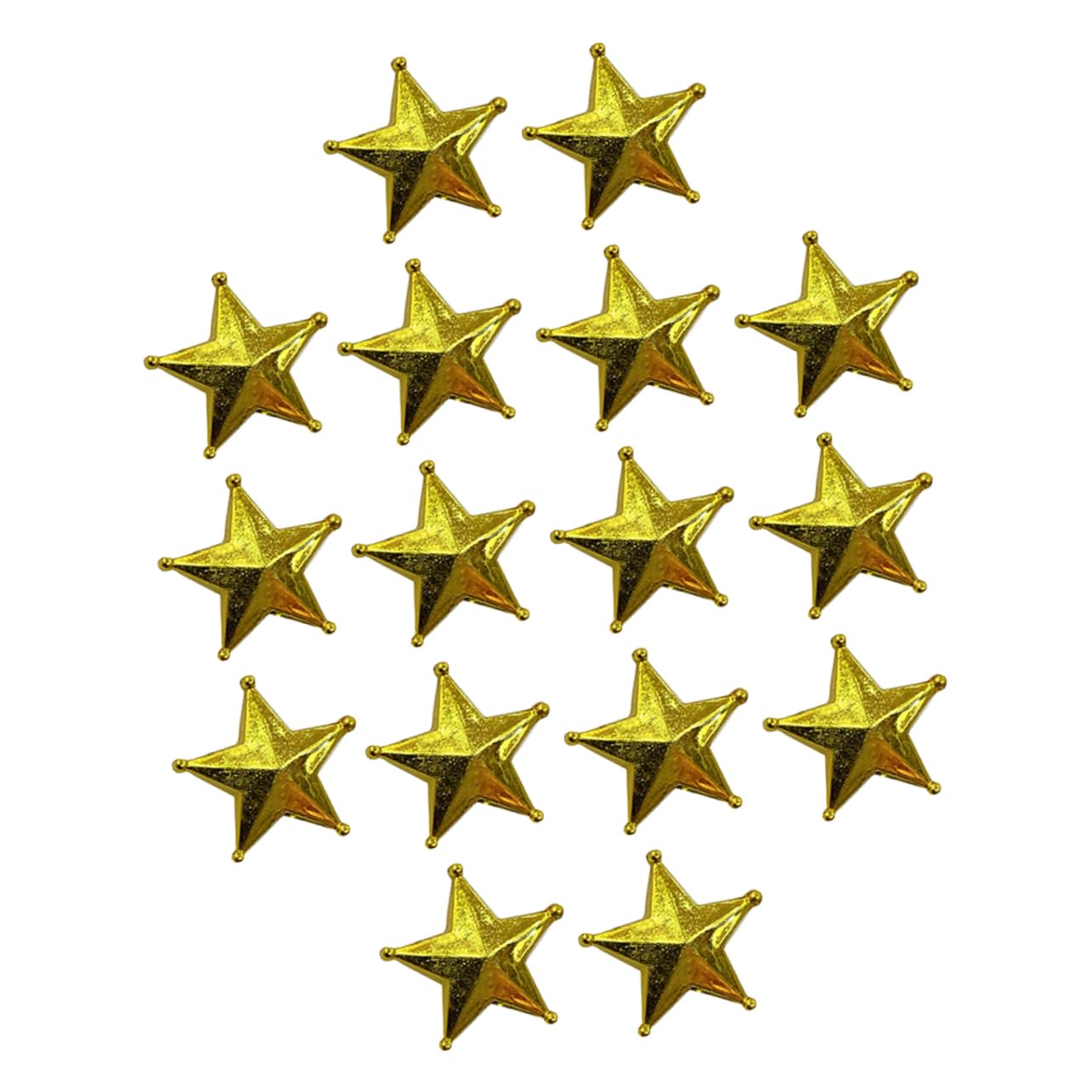 Amazon.co.jp: MOBUTOFU ミニクリスマスツリートップスター 2cm 金色