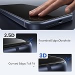 WSKEN for iPhone 17 Pro Privacy Screen Protector - 3D Full Coverage, 25° Anti Spy & Auto Installation Full Edge Coverage Case Friendly Fit Tempered Glass Screen Protector 17 Pro