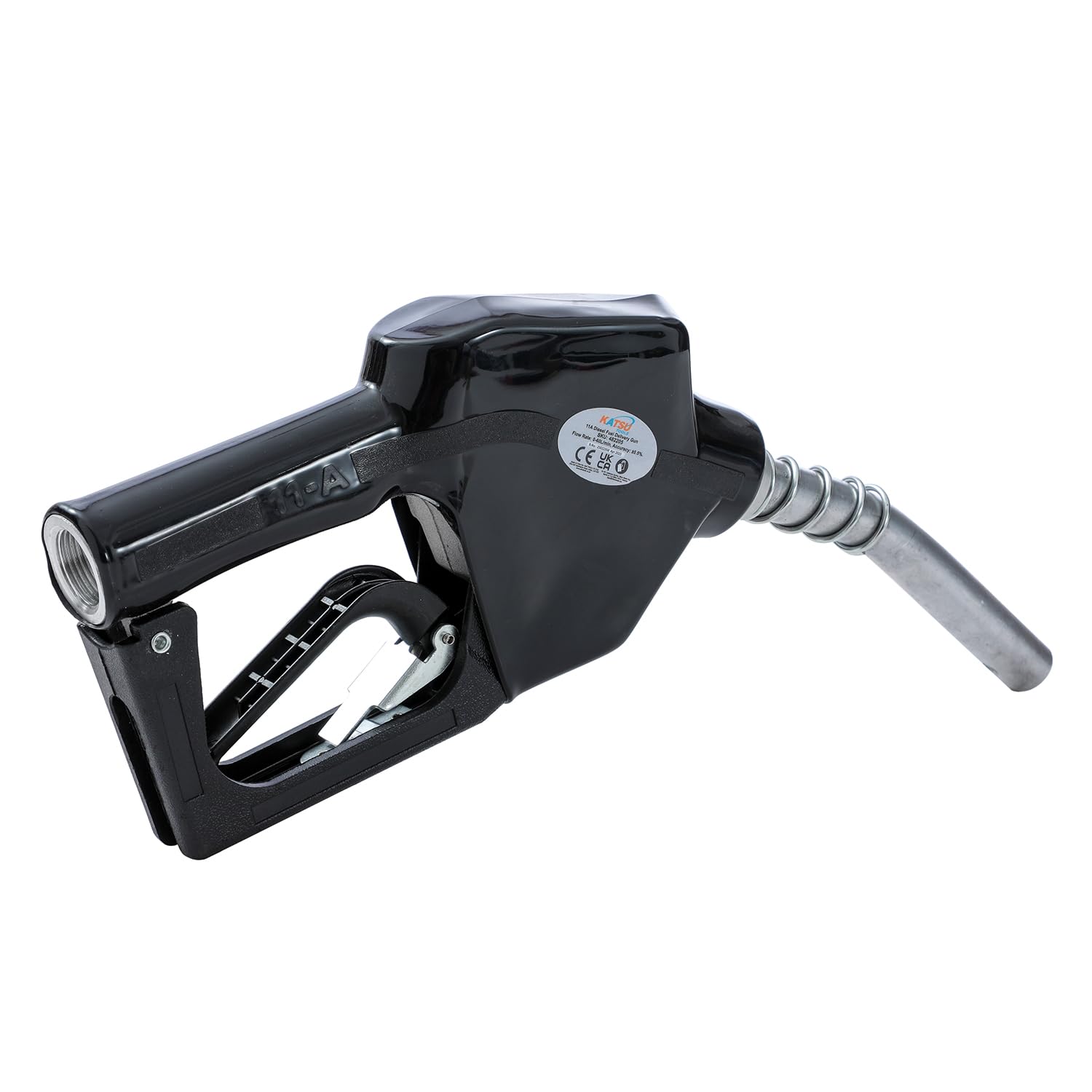 KATSU Pistola Gasolio Automatica Alluminio Diesel Dispensing Trigger Ugello Pistola Olio Combustibile Rifornimento Ugello di Trasferimento 482205