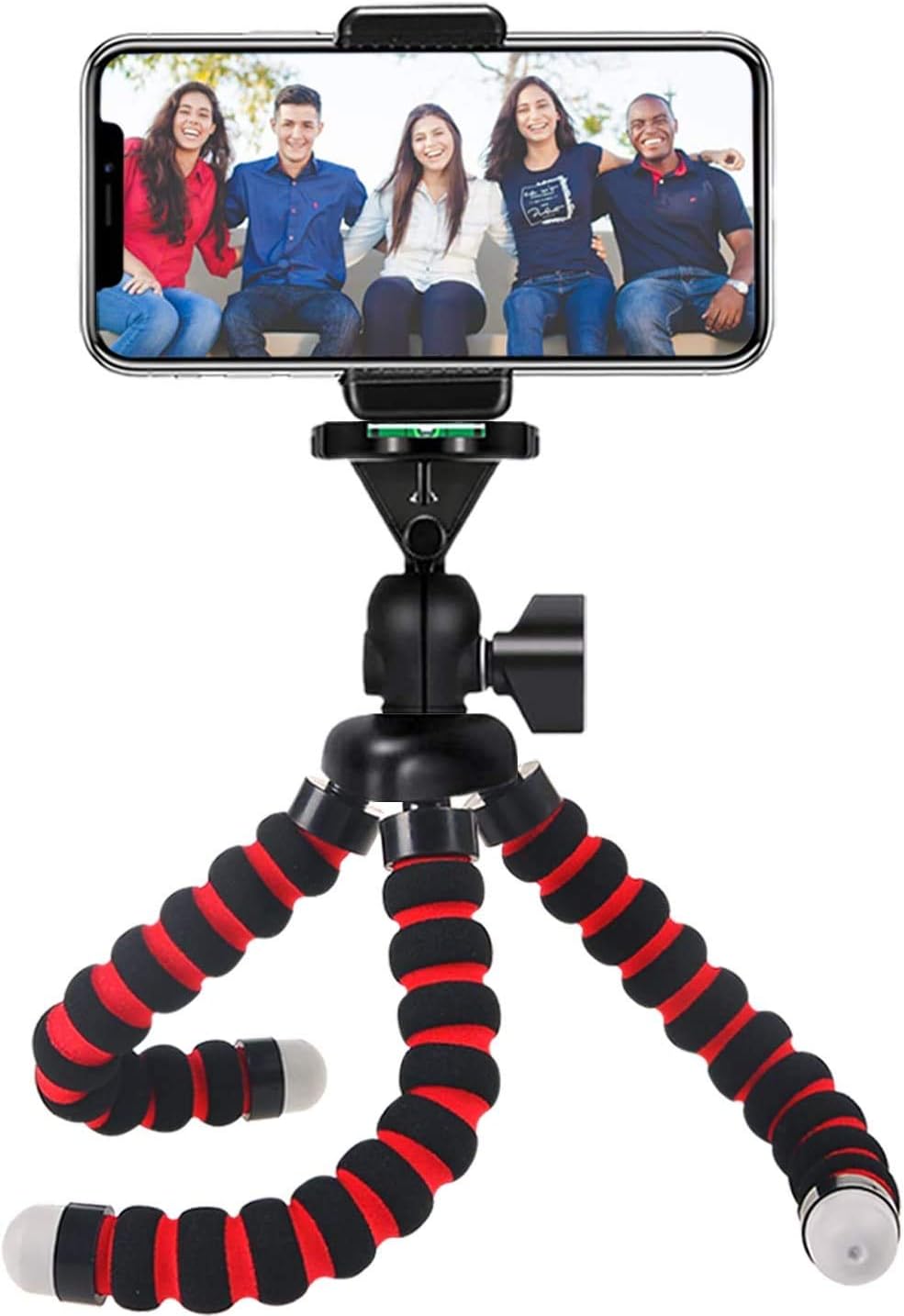 Phone Tripod Plus 11.02 inch Flexible Travel tripods for iPhone Cell Gorilla Stand