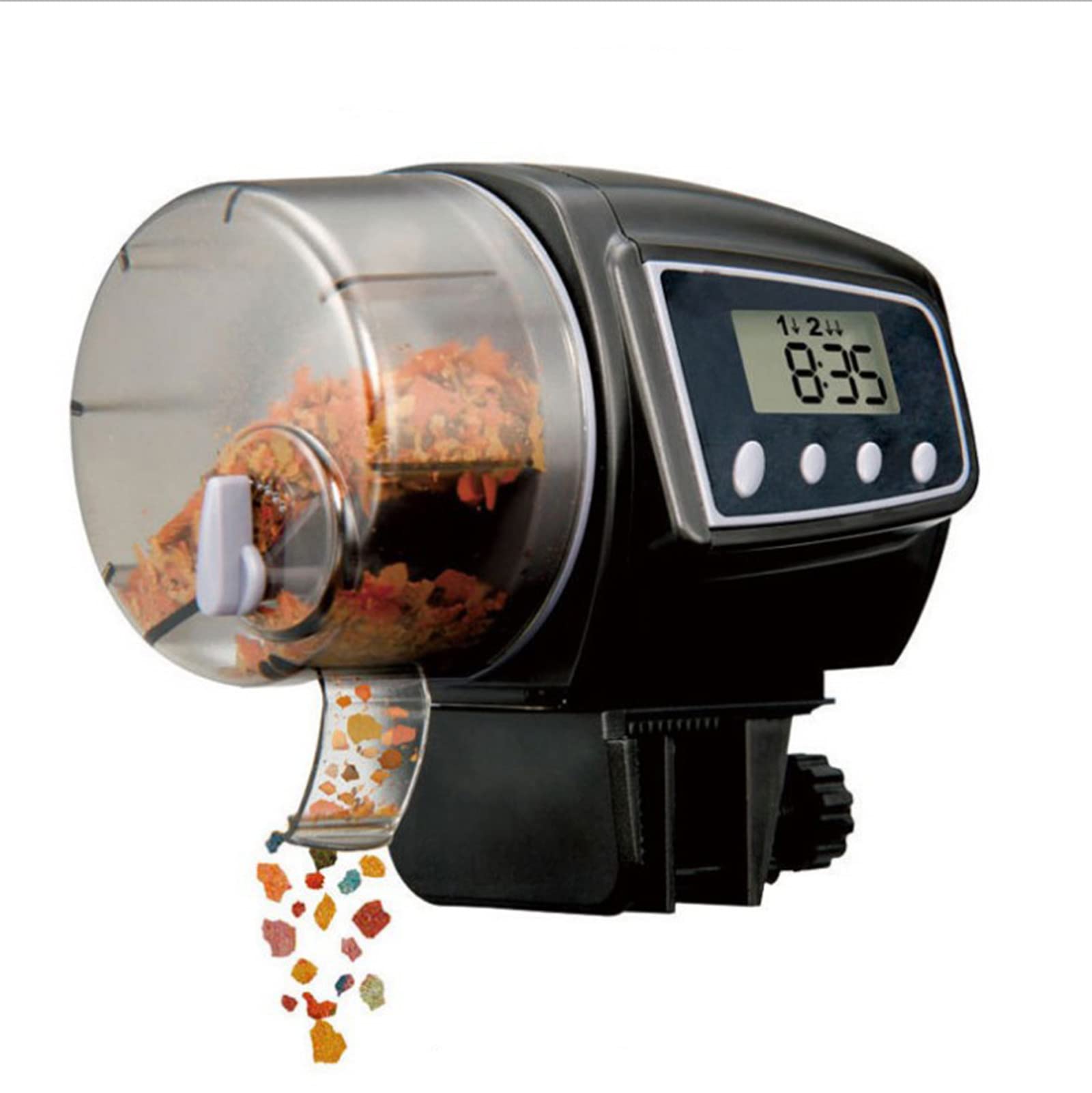 Mangeoire à poissons intelligente automatique avec 4 distributions par jour