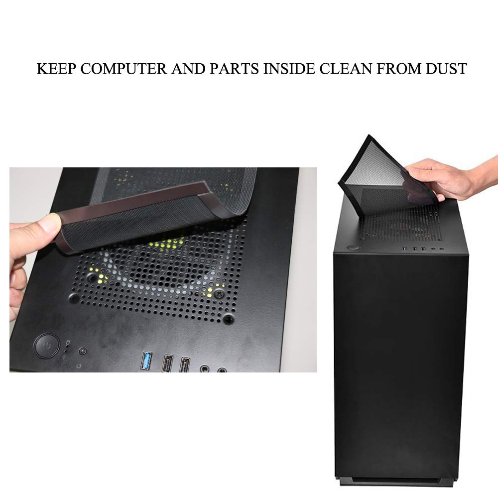 Buy 120 x 240mm PC Case Dust Mesh Filter, [2 Pack] Frame