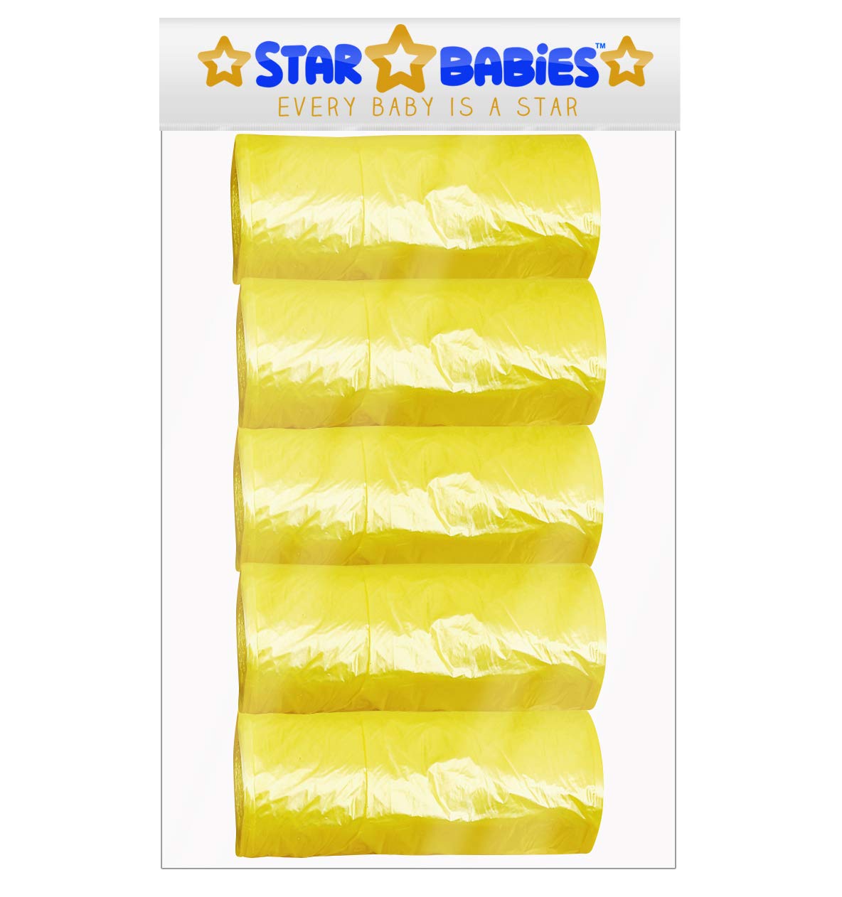 Scented Bag with Dispenser White, Pack of 3 (45 Bags) 22x32cm