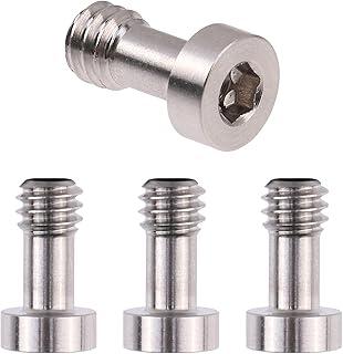 FocusFoto Pack of 4 Stainless Steel Long 1/4