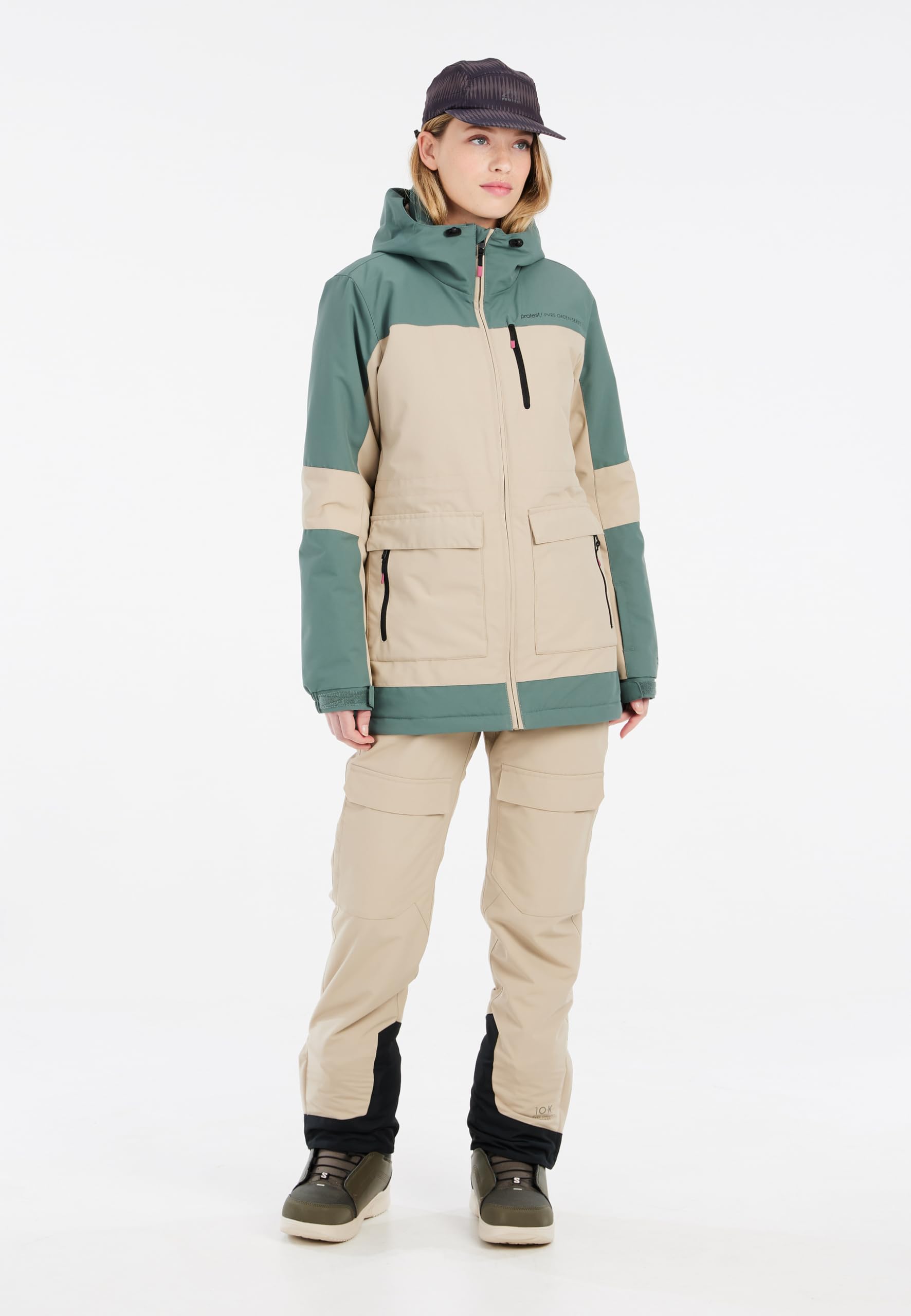 Protest Damen Ski- Und Snowboardjacke PRTBACKUP