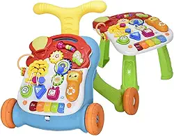 Andador Didatico e Mesinha Infantil Rayo 2 Em 1 (Colorido)