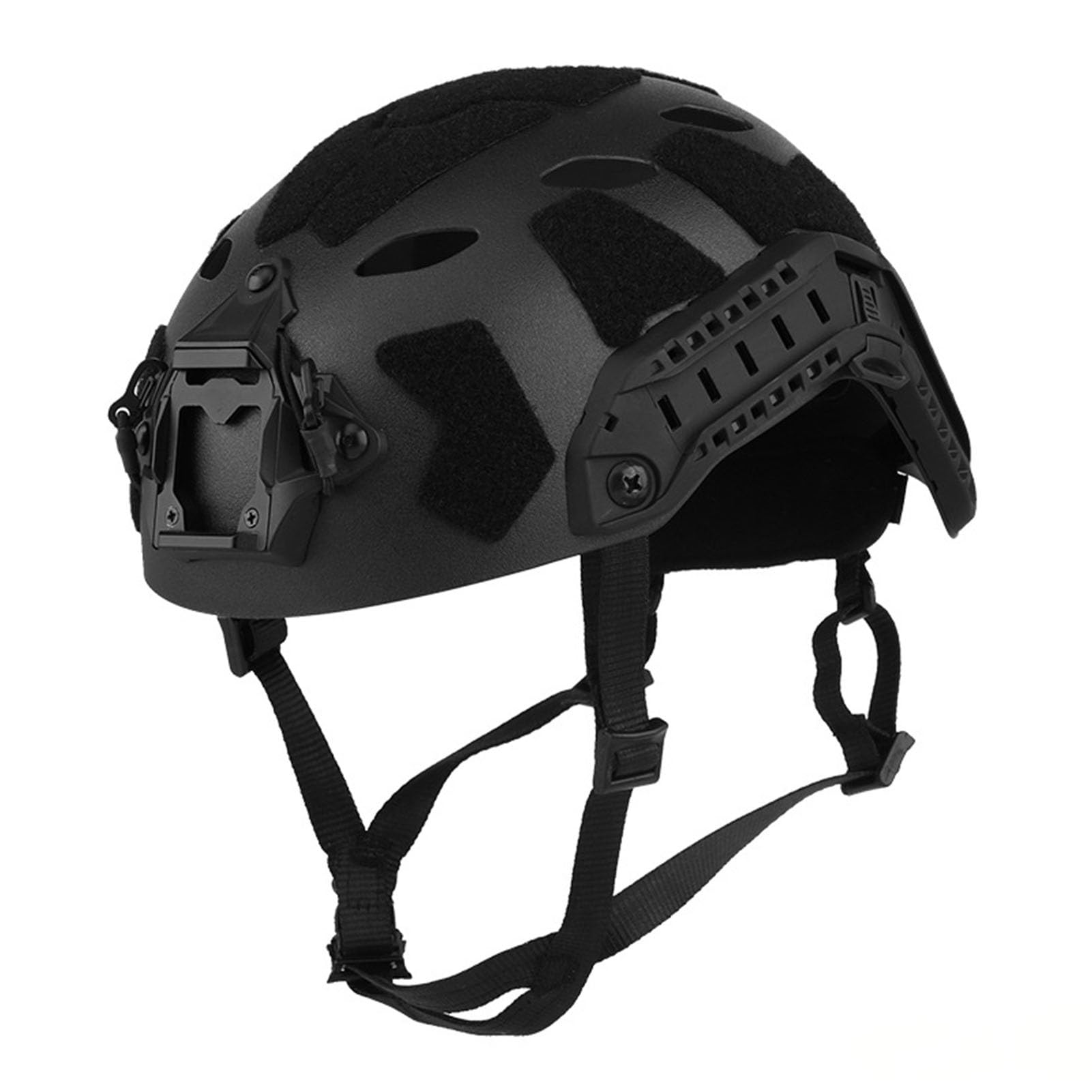Casco Fast con Supporto NVG e Sistema di Binari Modulari, Resistente agli Urti e Ventilato per Giochi di Sopravvivenza, Arrampicata e Caccia