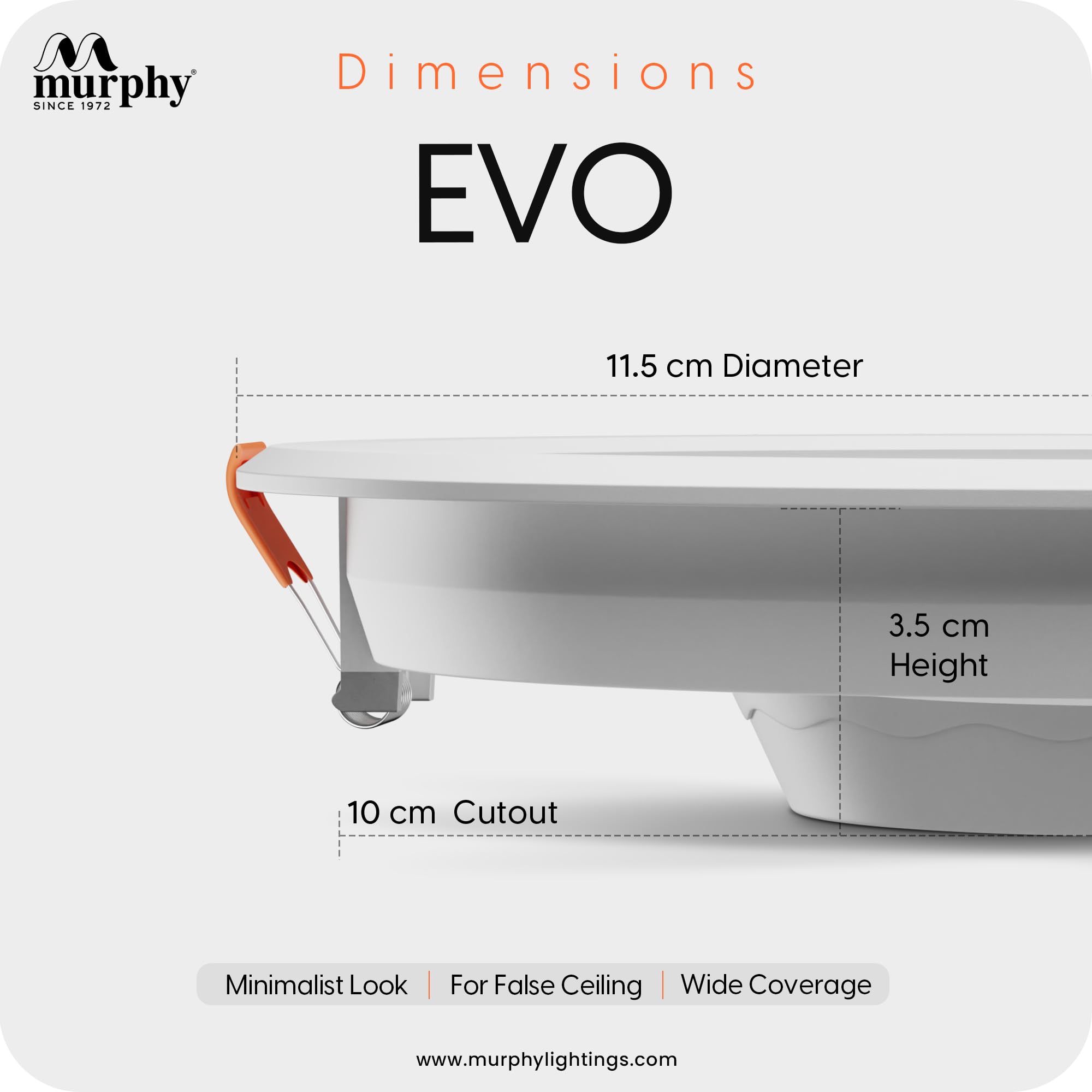 Murphy EVO LED Panel Light - Cool White, 1000 Lumens -4