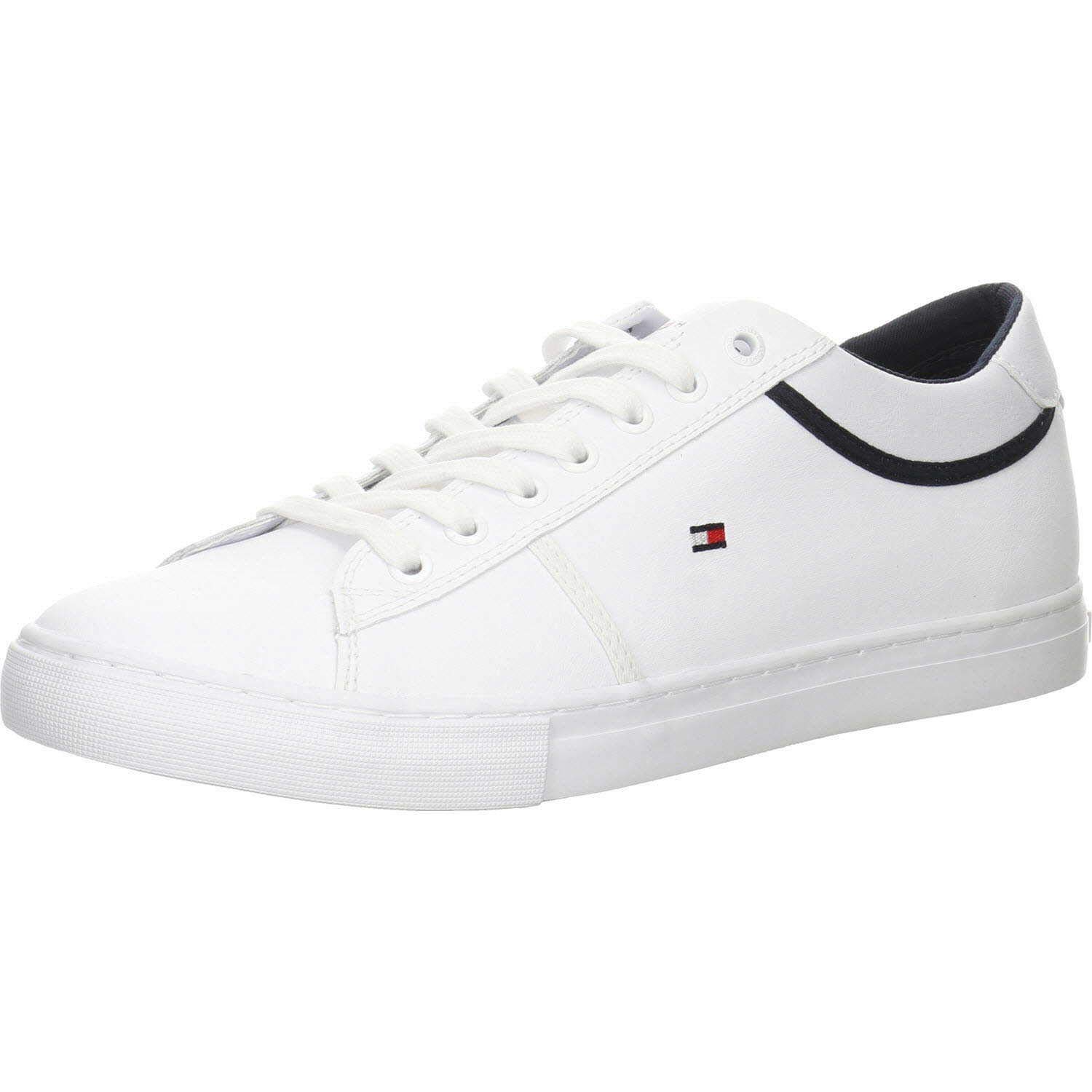 Baskets Tommy Hilfiger Essential: Confort et Style en Cuir Véritable
