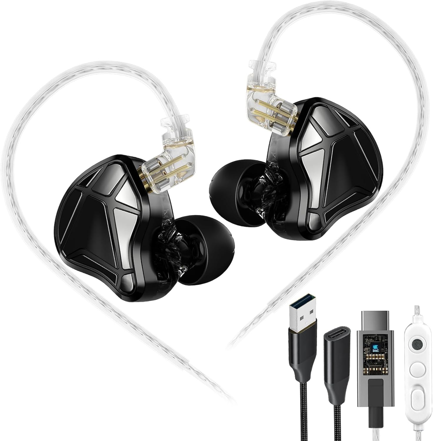Amazon.co.jp: KZ Axas ゲーミングイヤホン 有線 タイプc ハイレゾ対応