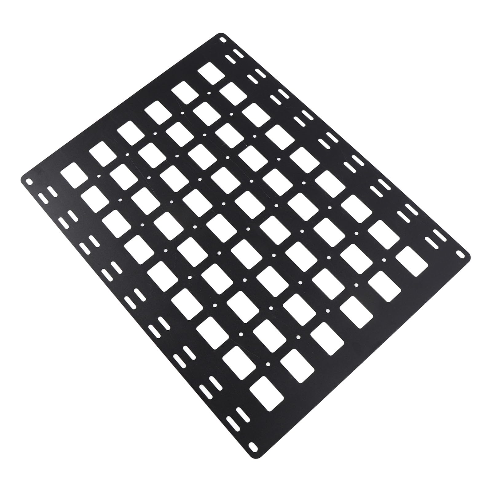 Metall-LKW-Ladefläche, Molle-Panel, Leichter Aufbewahrungsorganisator für Fahrzeuge, 80 X 59,9 Cm, Aluminiumlegierung