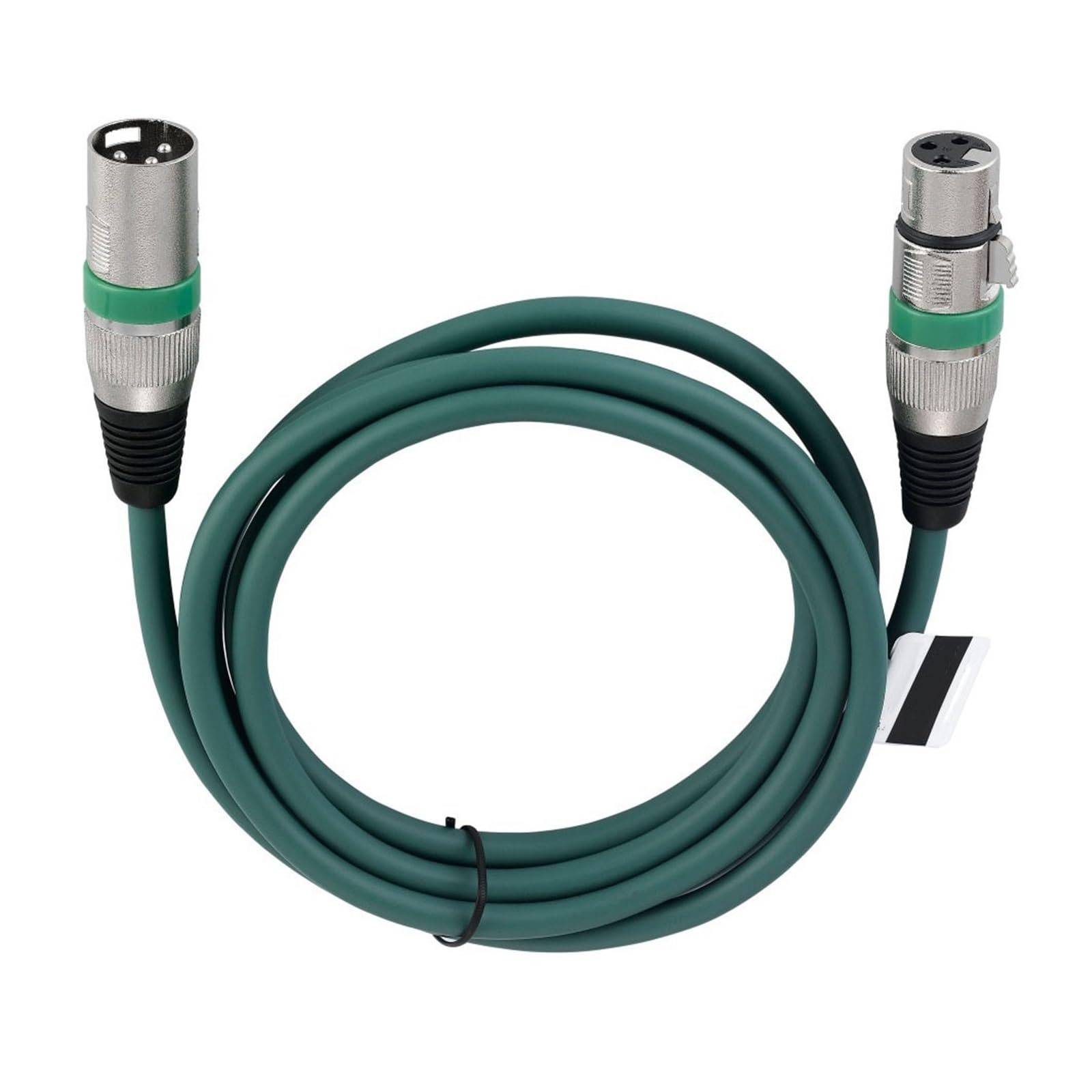 Cavo 3Pin Xlr Cavo audio maschio-femmina M/F pellicola schermata per microfono mixer amplificatore luce palcoscenico confezione da 10 (colore: modello 2, dimensioni: 1m)