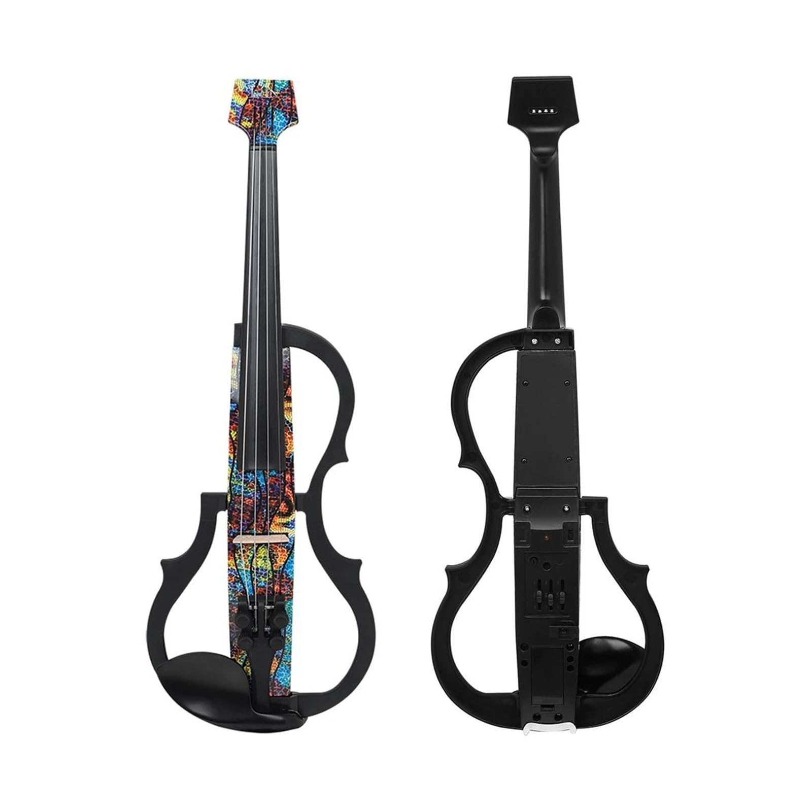 skrzypce 4/4 Electric Violin obejmuje słuchawki i akcesoria