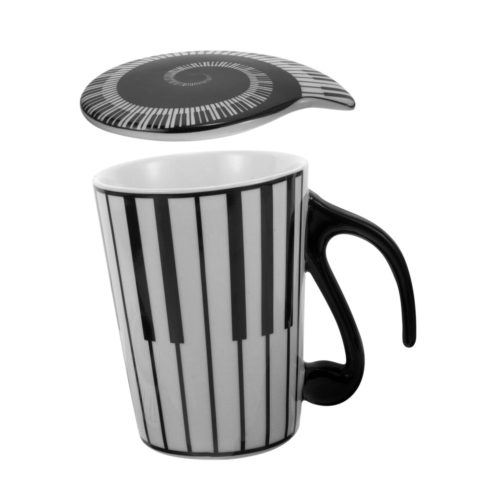 3 Pz Coppa Della Musica Tazza Per La Colazione Tazza Da Caffè Da Scrivania Squisita Tazza Di Latte Tazza Di Caffè Per La Colazione Tazza D'acqua Delicata Boccale Di Latte Ceramica