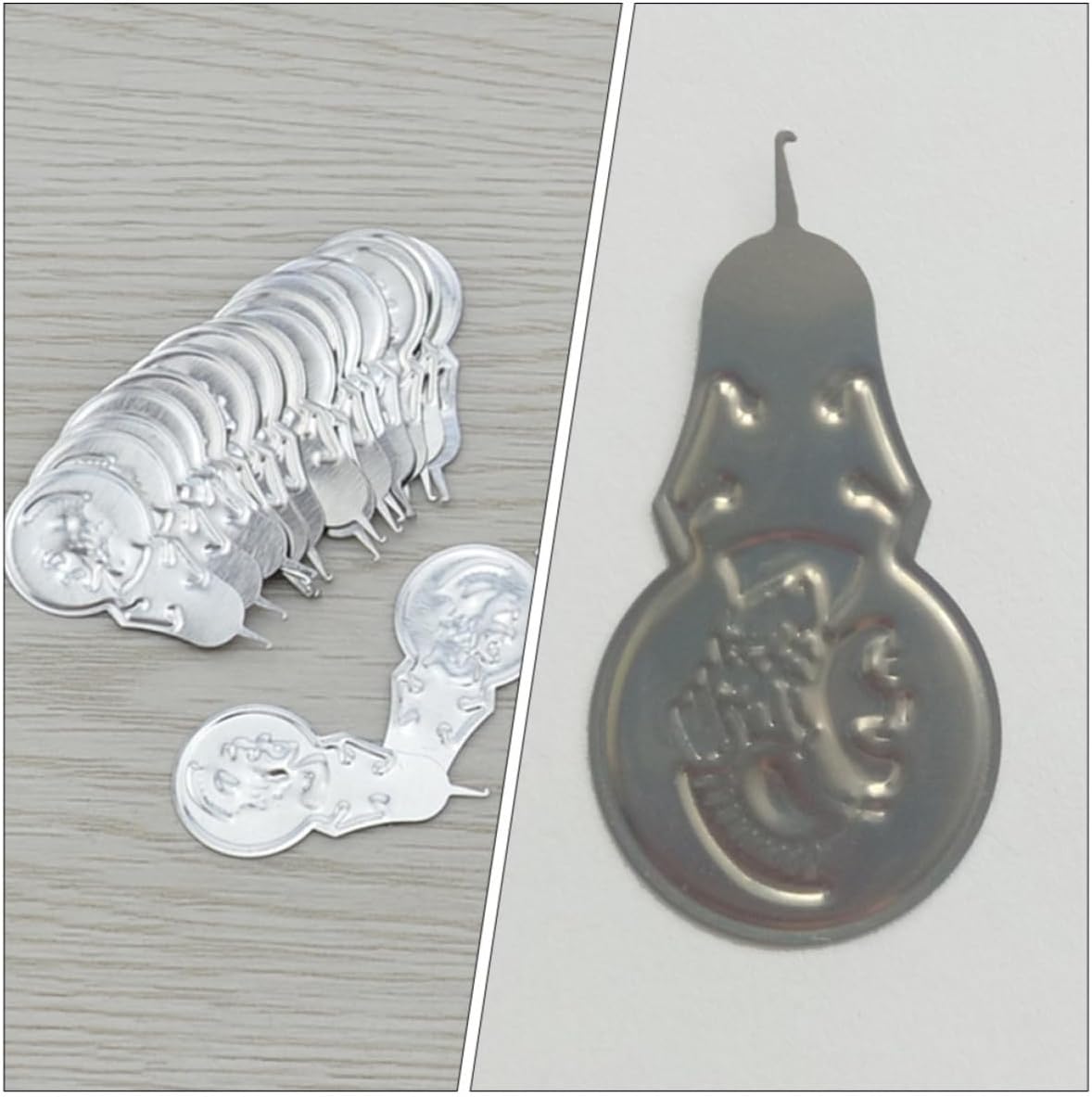 DIY Needle Threader 100pcs Aluminum for Cross Stitch Sewing image 4