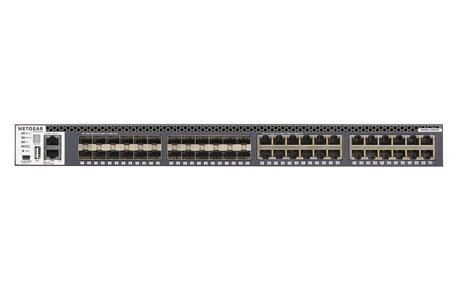 Amazon | 【正規品】ネットギア NETGEAR M4300-24X24F 10GBASE-T×24 +