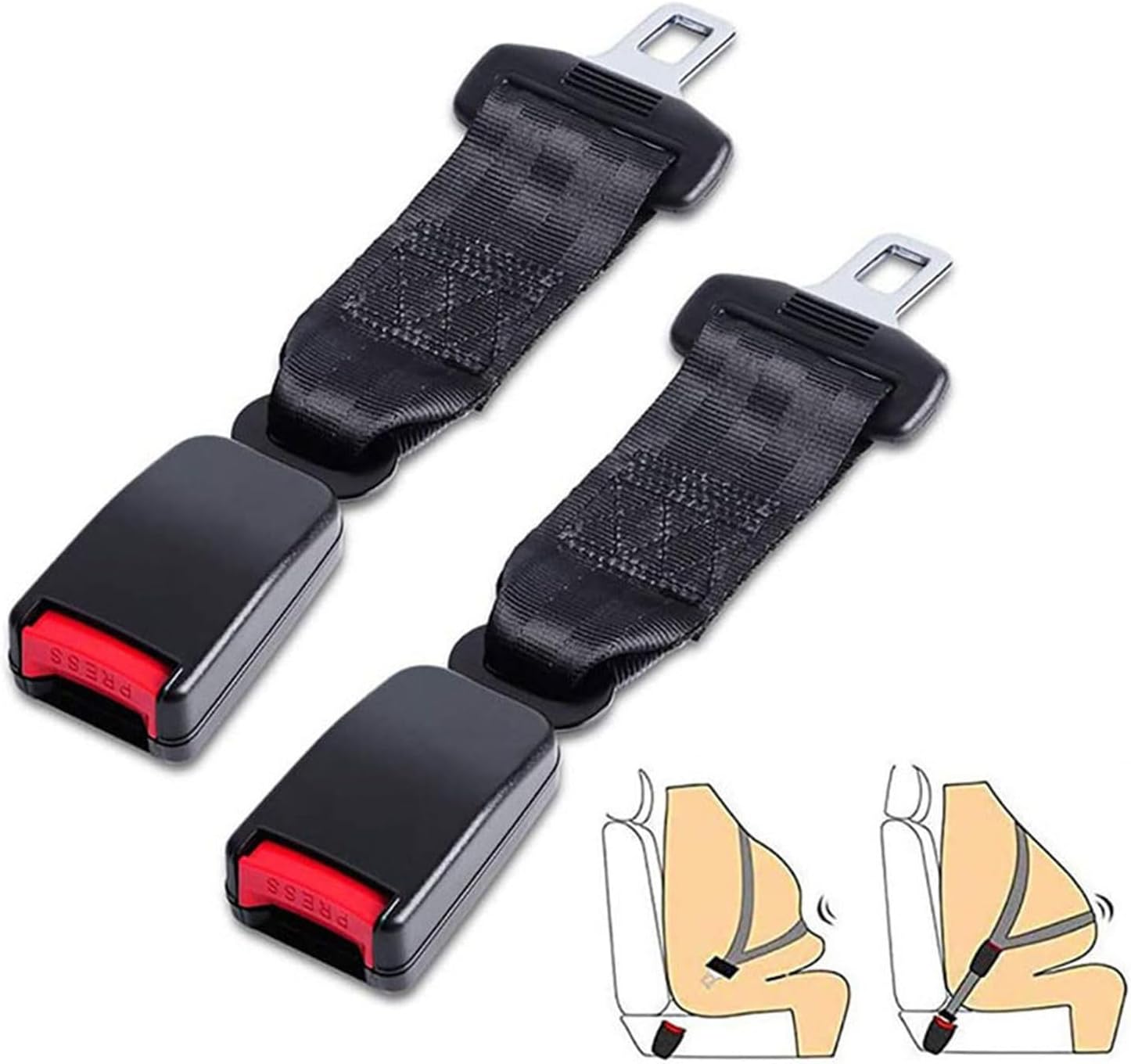 ZOEDUL 2Pcs for a More Comfortable Driving,Compatible with Most Models, Ships From The US