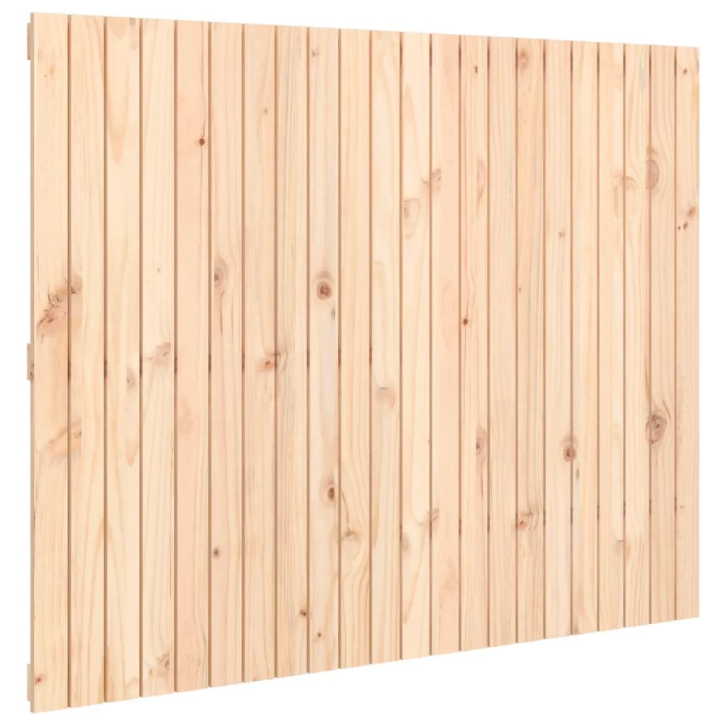 824968 Testiera da Parete 140x3x110 cm in Legno Massello di Pino Testata in Legno,Testata Letto Matrimoniale Muebles Dormitorio Spalliera Letto Testiere per Letto Matrimoniale