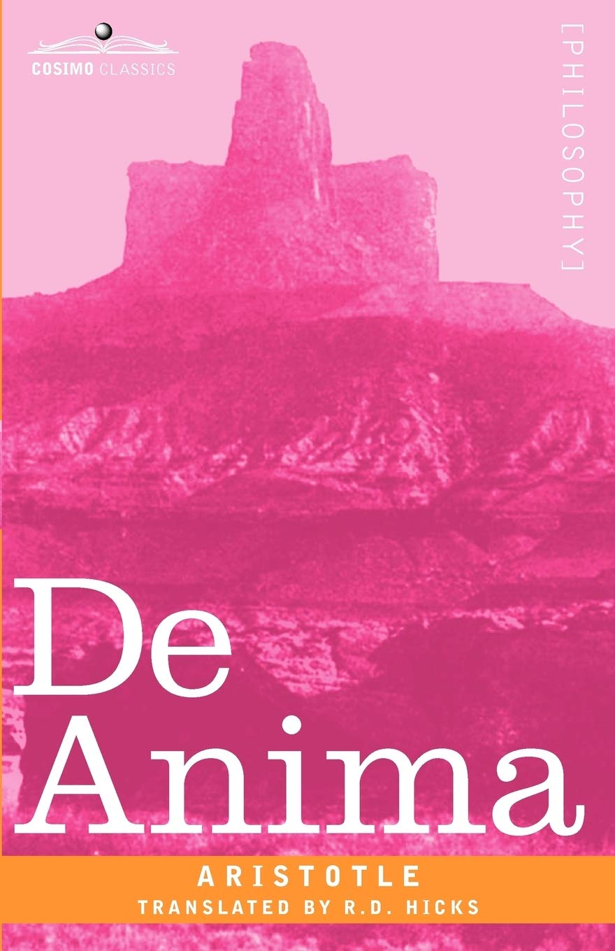 de Anima : Aristotle, Hicks, R D: Amazon.com.mx: Libros