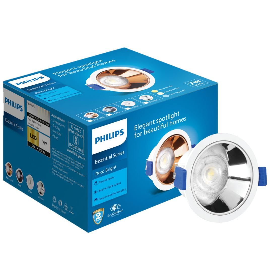Philips Rose Gold LED Spotlights - 4 Pack -10